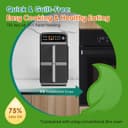 سرخکننده هوا ۱۰ لیتری دوطبقه، سرخکننده هوا دوگانه با سبد دوگانه و ۲ کشو ۲۴۰۰ وات، ۹ در ۱ با یادآور تکان دادن، کمجا و صرفهجو در فضا 715