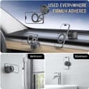 هولدر مغناطیسی گوشی برای خودرو – با پایه مکنده (Suction Cup) و قابلیت چرخش در زوایای بینهایت، پایه تاشو مناسب برای شیشه جلو، میز یا سطوح صاف، سازگار با تمام گوشیهای هوشمند. 802