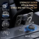 هولدر مغناطیسی گوشی برای خودرو – با پایه مکنده (Suction Cup) و قابلیت چرخش در زوایای بینهایت، پایه تاشو مناسب برای شیشه جلو، میز یا سطوح صاف، سازگار با تمام گوشیهای هوشمند. 808