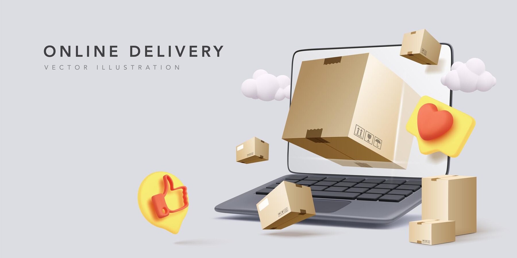 online-delivery-banner-with-realistic-laptop-parcels-clouds-social-icons-realistic-style_548887-53