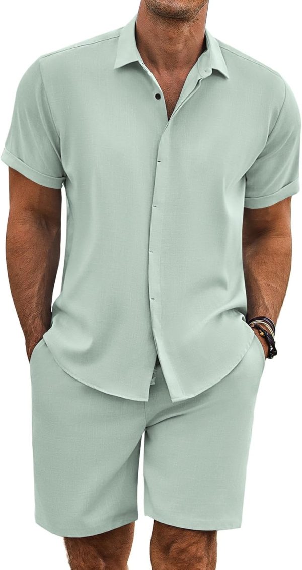 ست لباس ساحلی تابستانی مردانه COOFANDY