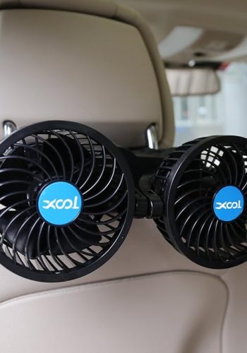 پنکه خودرو XOOL با قابلیت چرخش ۳۶۰ درجه
